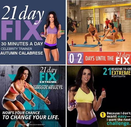 before and after 21 day fix extreme