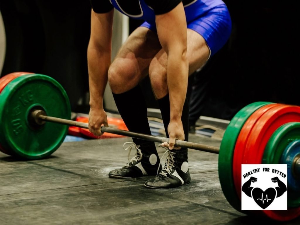 man deadlifting standard