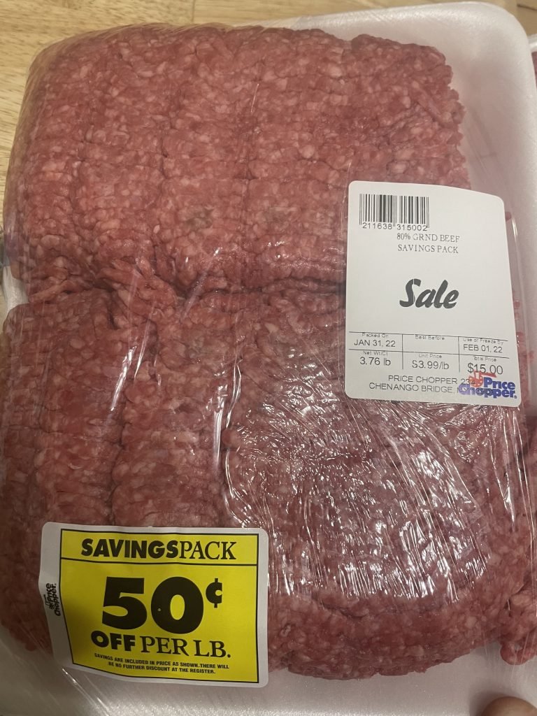 Ground Beef Price Chopper