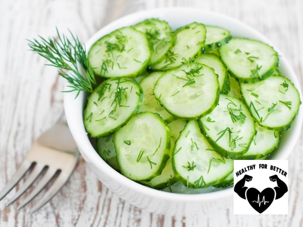Brats and sauerkraut cucumber salad