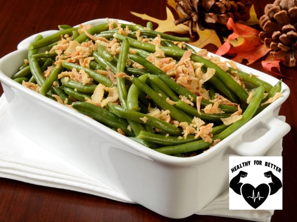 Brats and sauerkraut green bean casserole