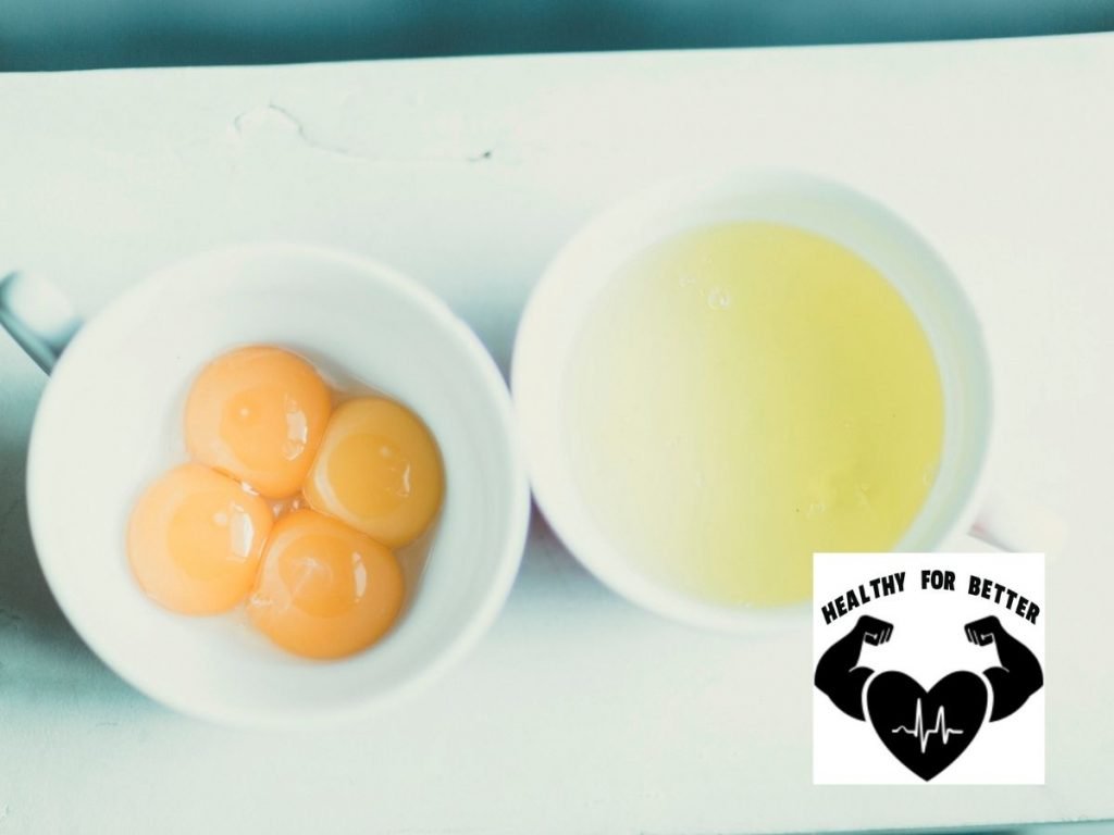 egg yolks and whites separated