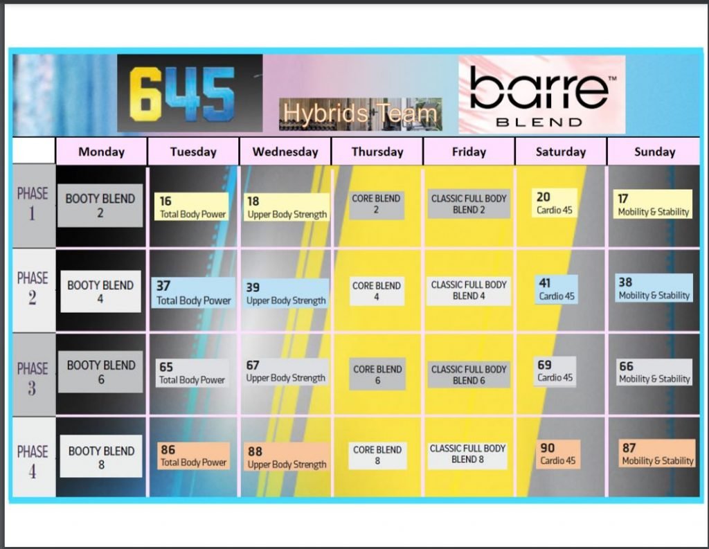 Barre Blend Hybrid Calendar Customize And Print Barre Blend Hybrid Calendar Customize And Print