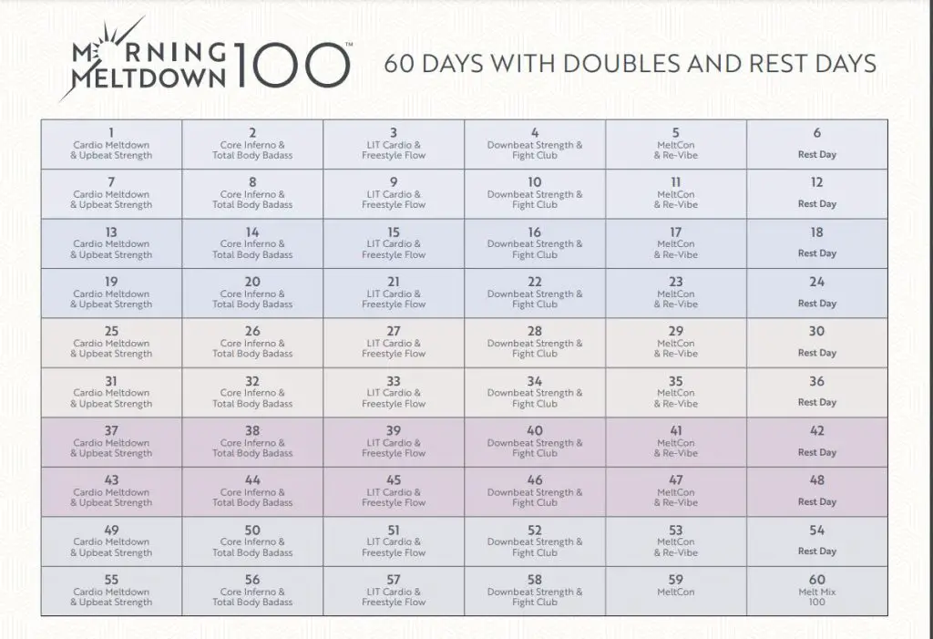 Morning Meltdown 100 Calendar & Hybrids Healthy For Better