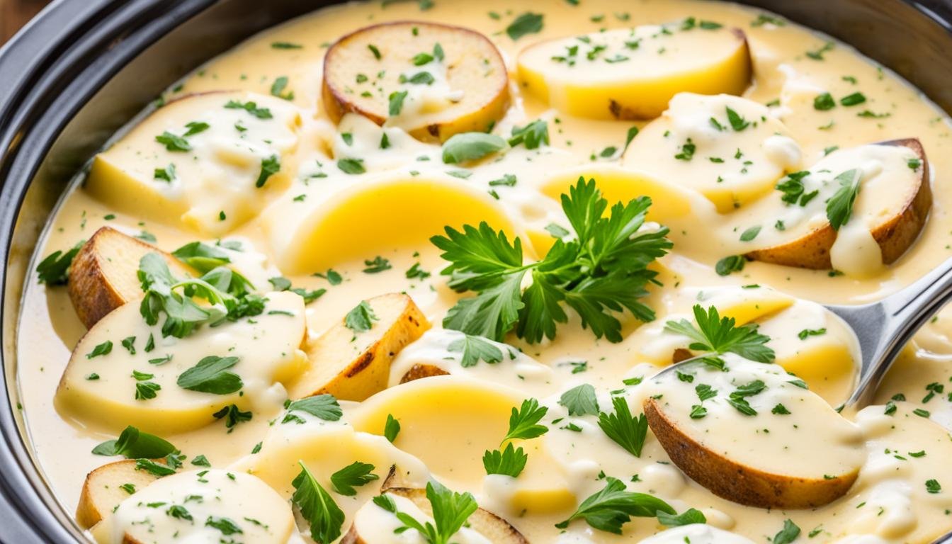 Easy Crockpot Scalloped Potatoes Recipe