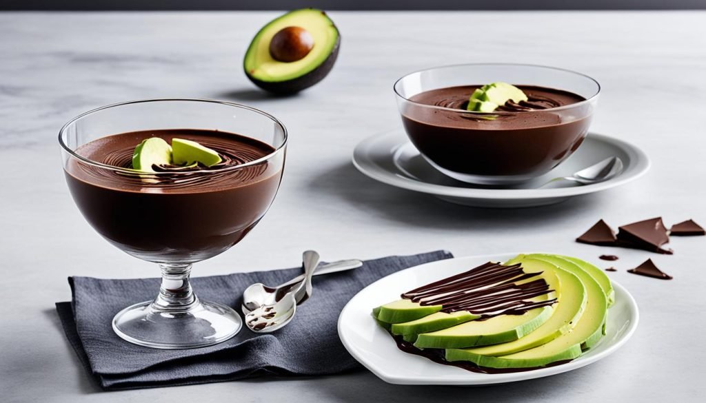 Dark Chocolate Avocado Mousse