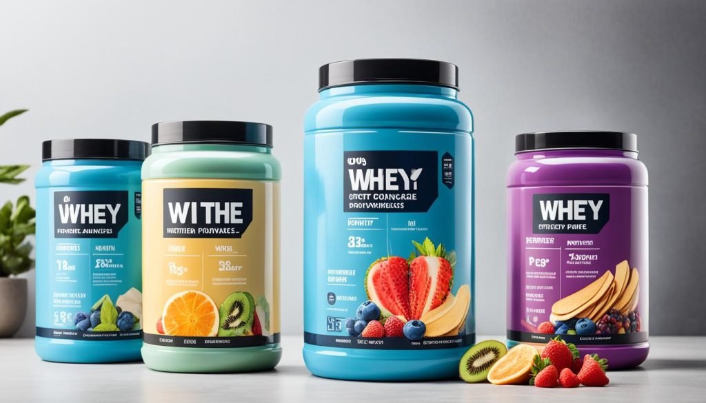 Different Protein Powder Options