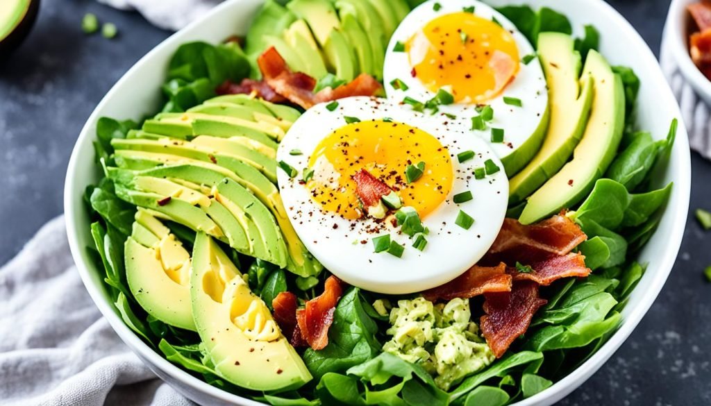 Keto Avocado Bacon and Egg Salad Keto Avocado Bacon and Egg Salad