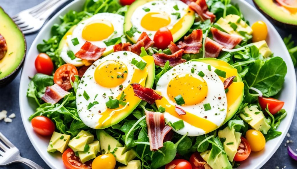 Keto Avocado Bacon and Egg Salad Keto Avocado Bacon and Egg Salad