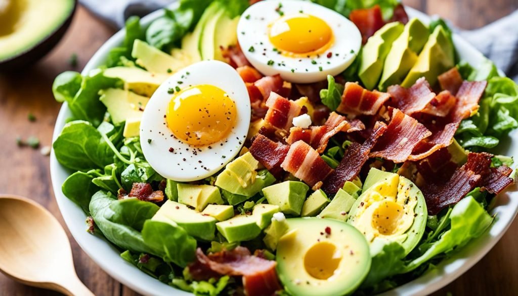 Keto Avocado Bacon and Egg Salad Keto Avocado Bacon and Egg Salad