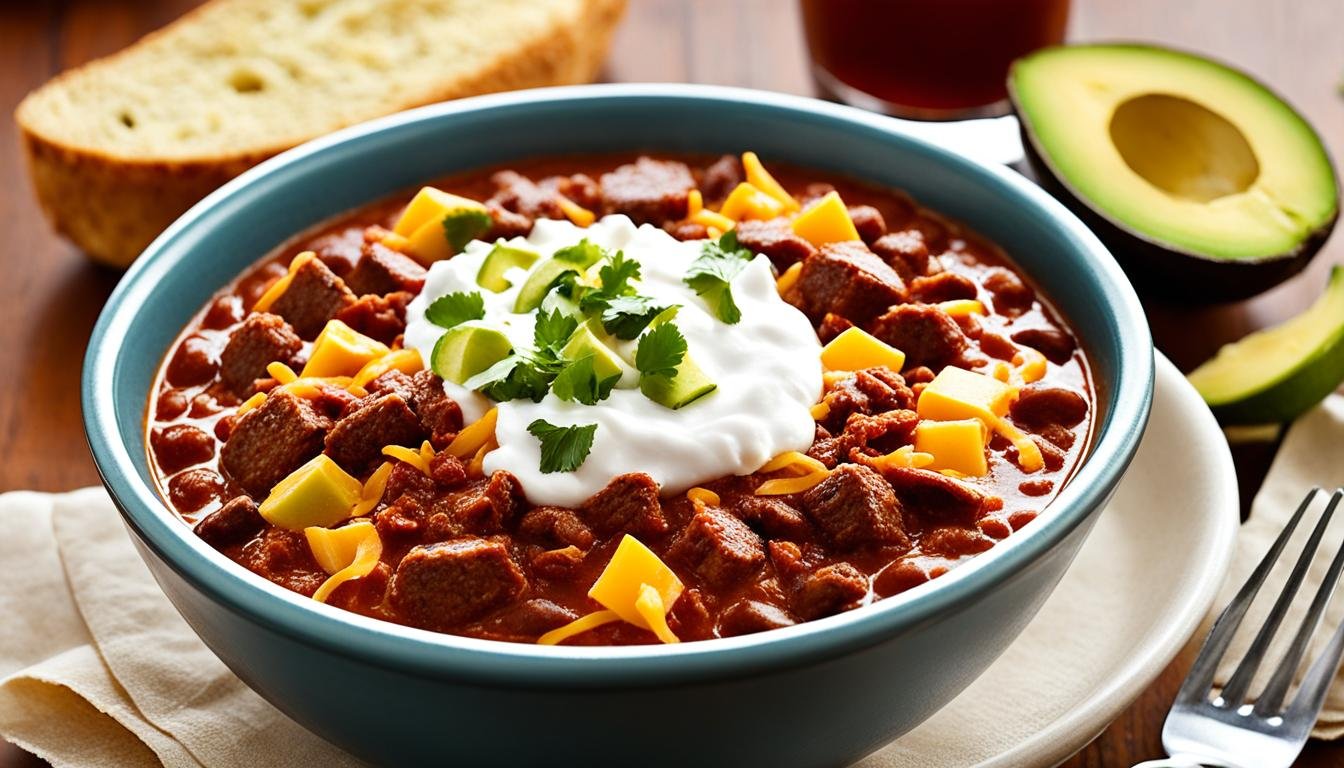 Keto Chili Recipe with Double Meat Delight