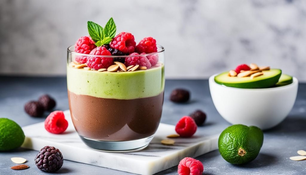 Keto Chocolate Avocado Mousse on Pinterest