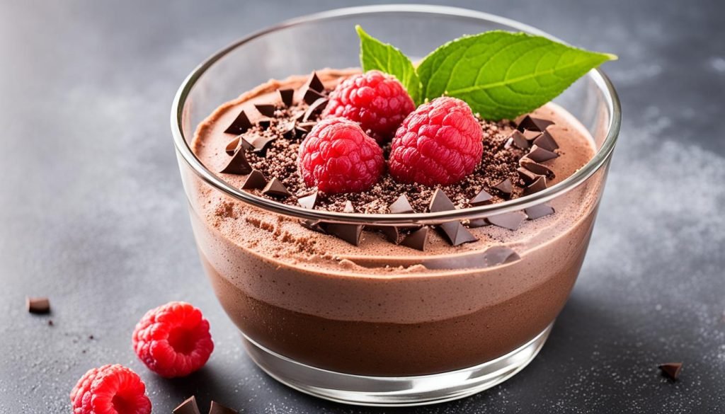 Low carb chocolate mousse