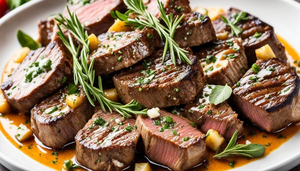 easy garlic butter steak bites