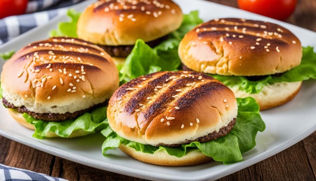 homemade low carb hamburger buns
