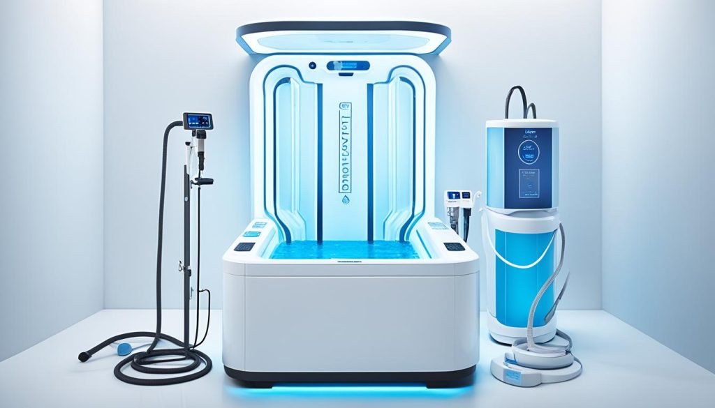 DIY cold therapy setup