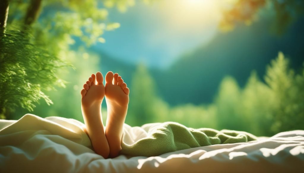 Grounding Techniques for Sleep Quality