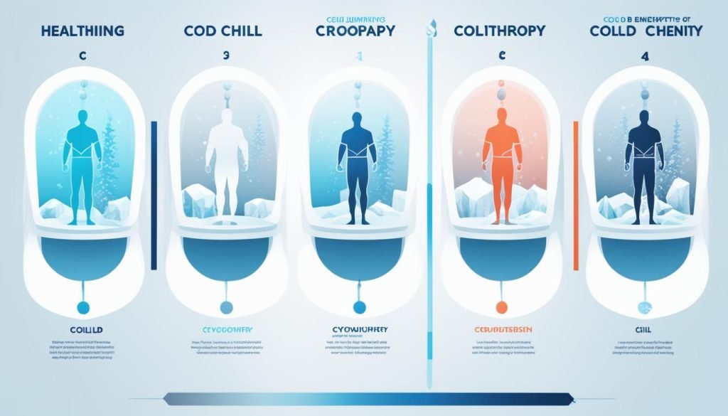 Health benefits comparison of cold plunging and cryotherapy