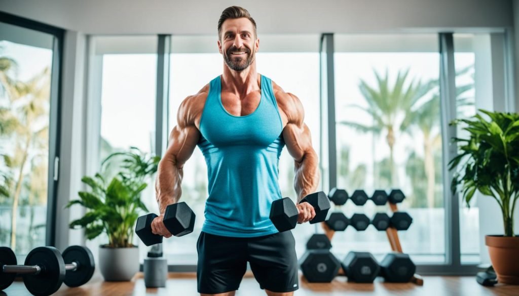 At-home workout plan for chest and triceps