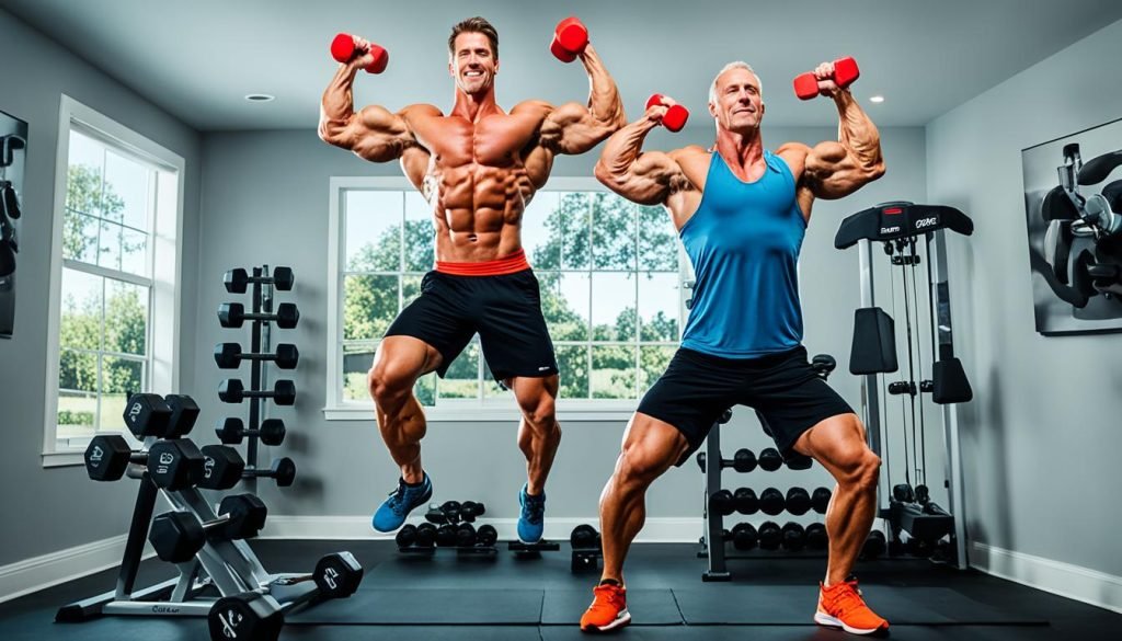 advanced dumbbell cardio