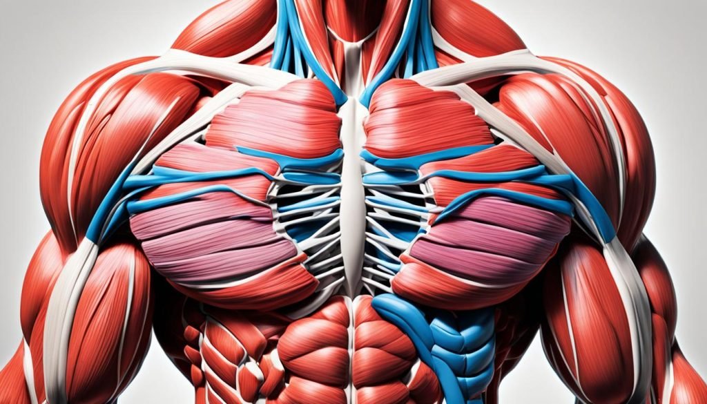 chest muscle anatomy