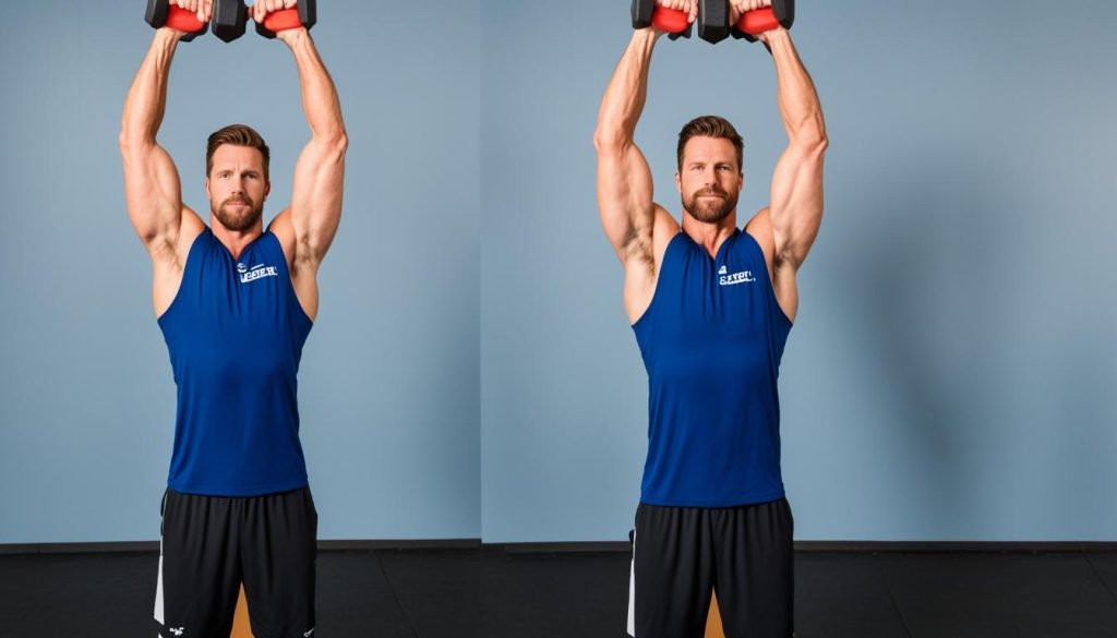 Instructions to perform dumbbell chop correctly