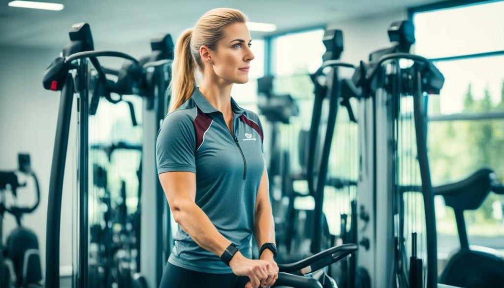 Selecting exercise horse machine