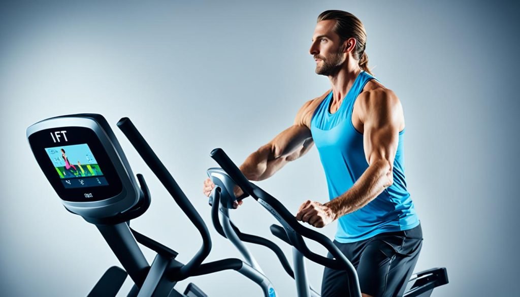 iFIT compatible workouts and heart rate monitoring