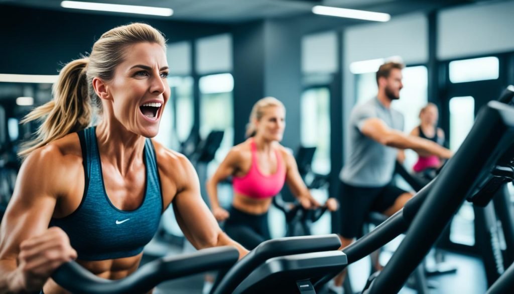 interval training on elliptical machine