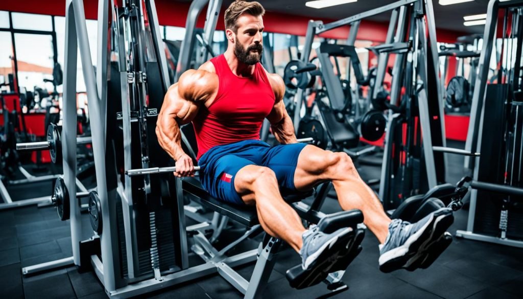 leg presses and hack squats for quad training