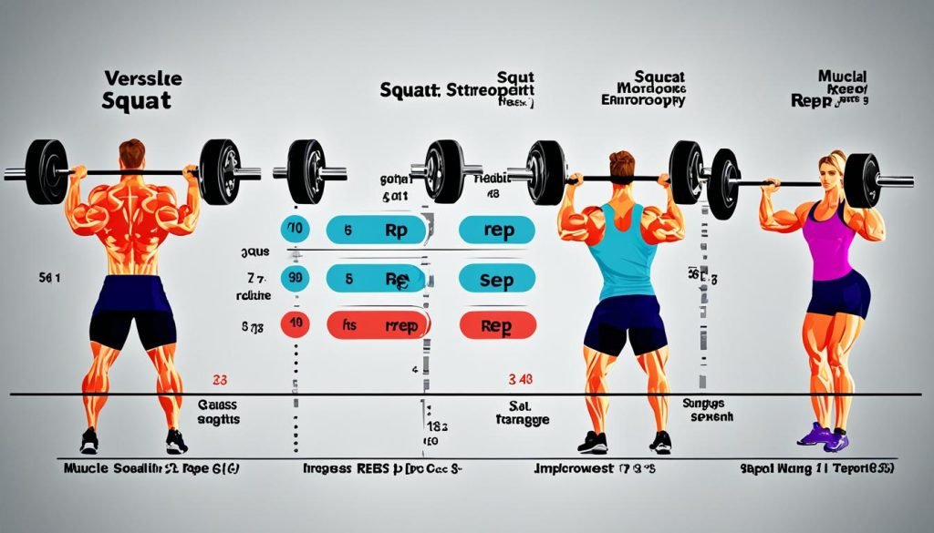 squat rep ranges squat rep ranges