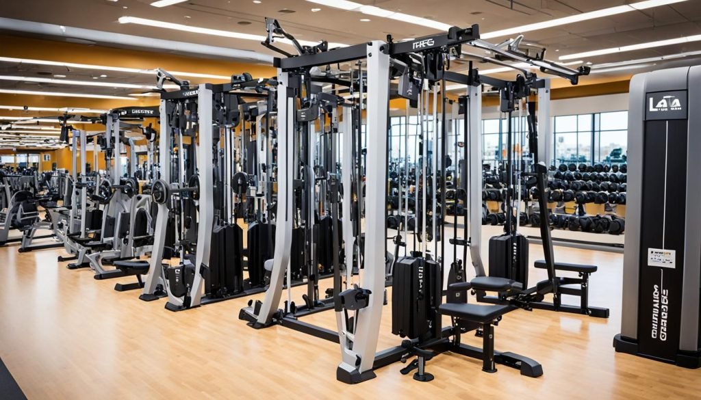 strength training equipment at LA Fitness strength training equipment at LA Fitness