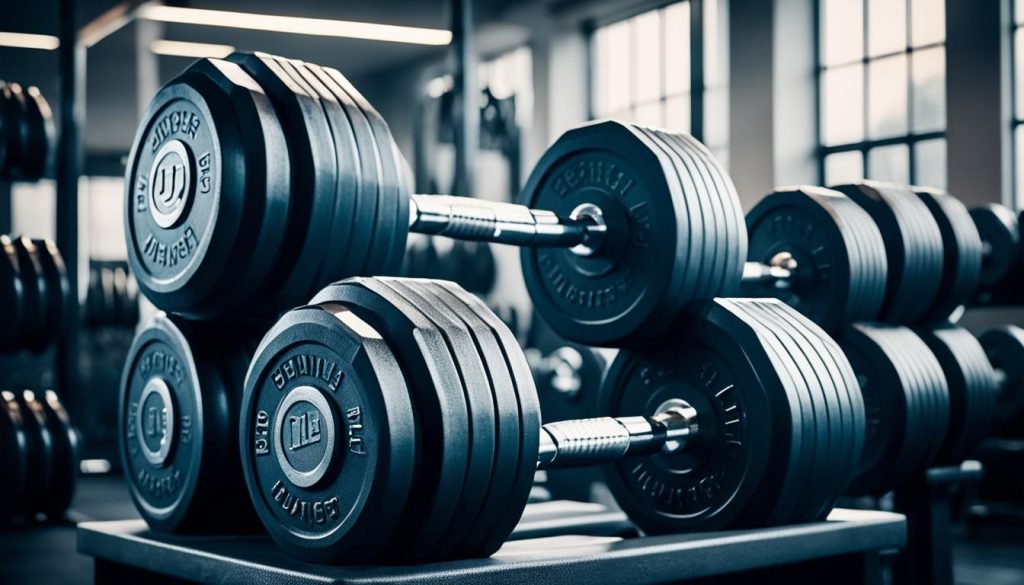dumbbells for muscle building