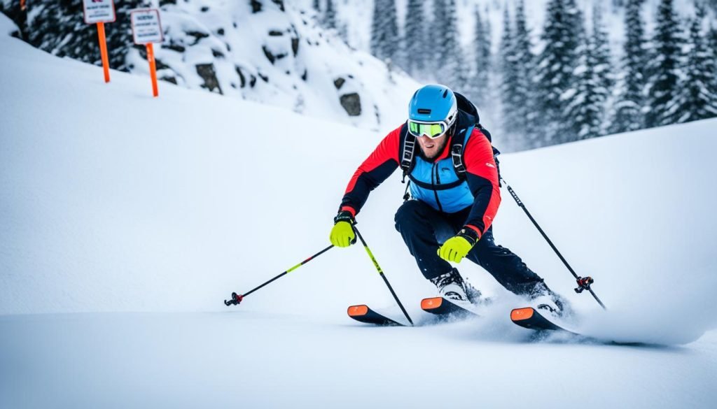 safety tips dumbbell skis