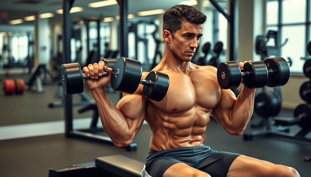 Alternating dumbbell chest press grip variations