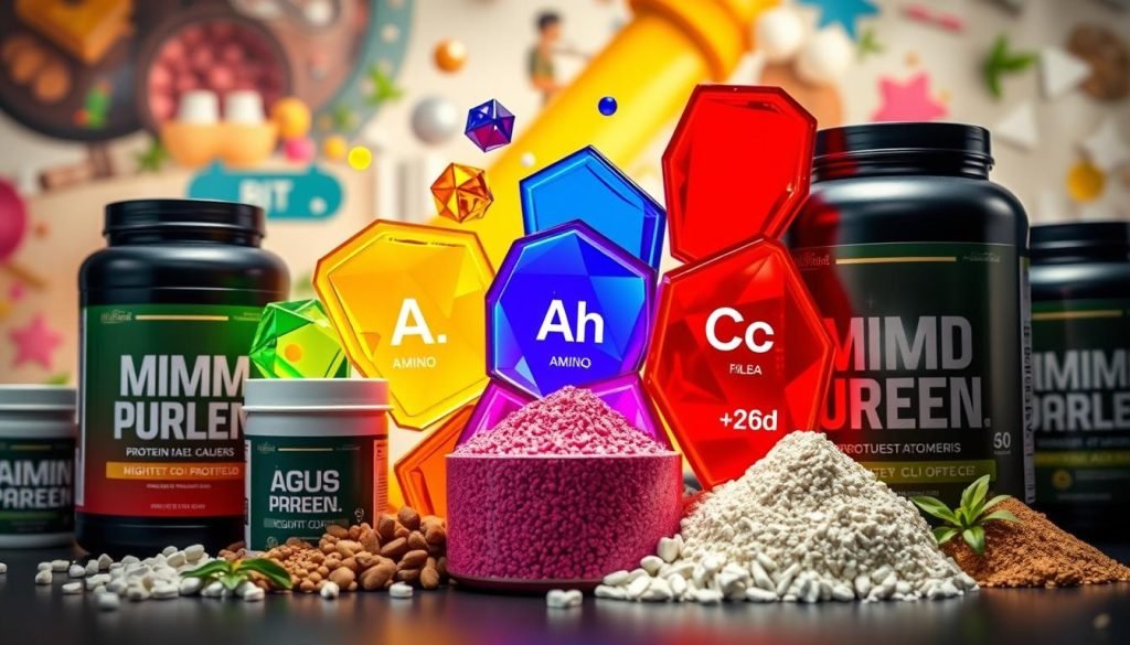 Amino acids for protein powder weight gain