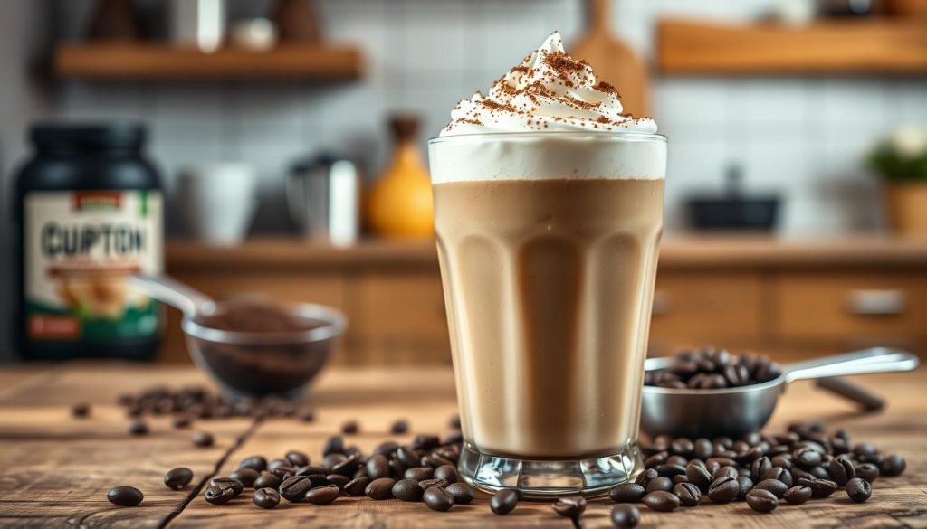 Coffee protein smoothie Coffee protein smoothie