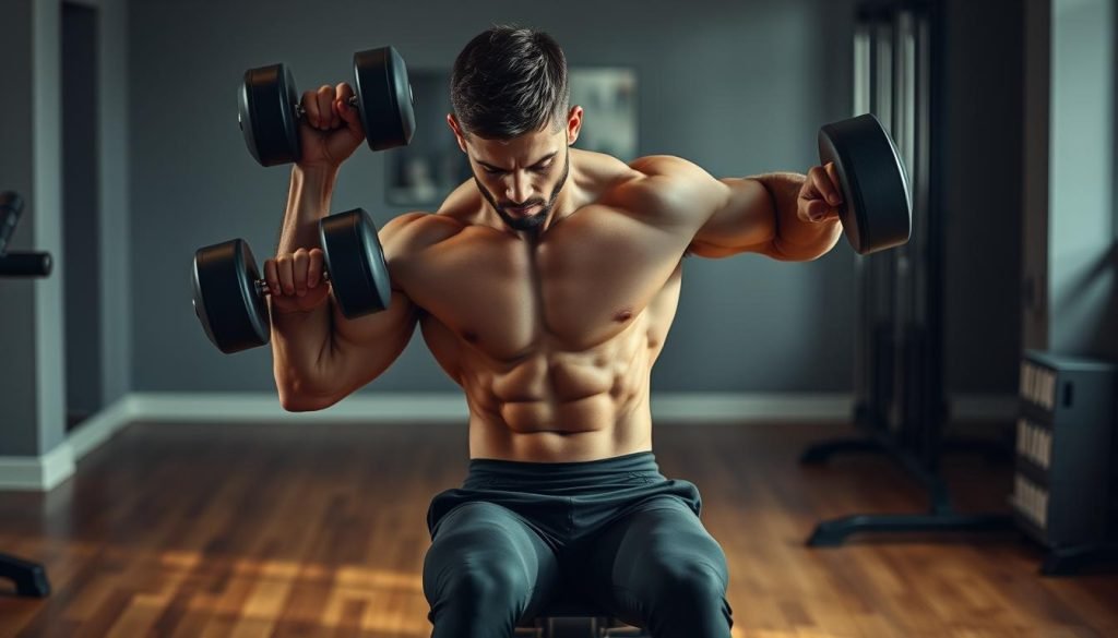 Core stability during single-arm dumbbell bench press