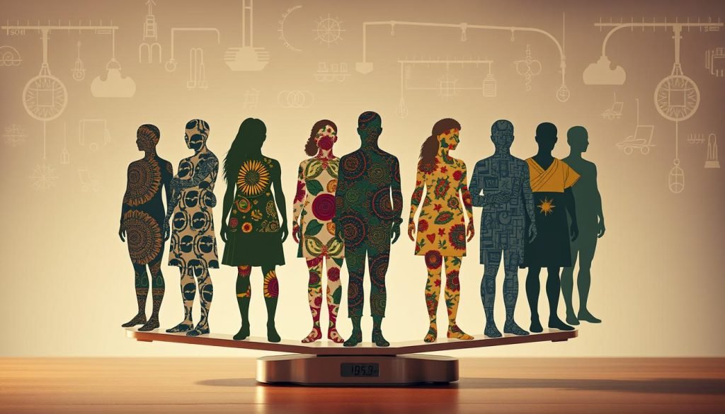 Ethnic weight differences