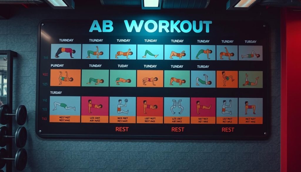 ab workout schedule ab workout schedule