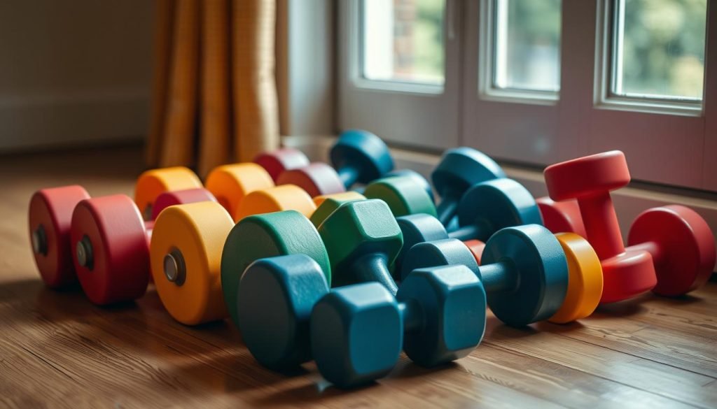 dumbbell selection
