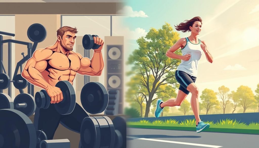 weight lifting vs cardio calories