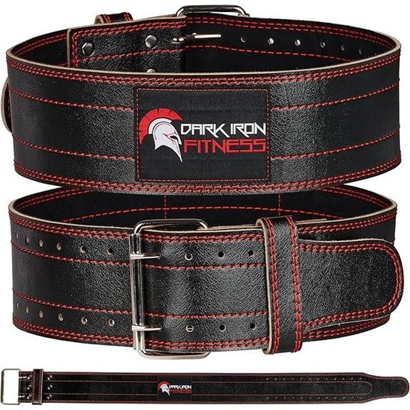 Dark Iron Genuine Leather Weightlifting Belt
