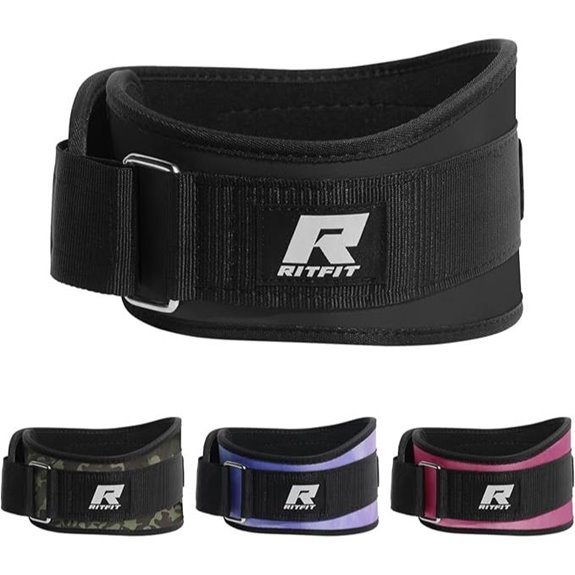 RitFit Weight Lifting Belt for Squats and Deadlifts